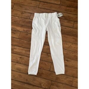 NEW Russell Athletic Baseball Pants Mens‎ Size 32 White Double Knee